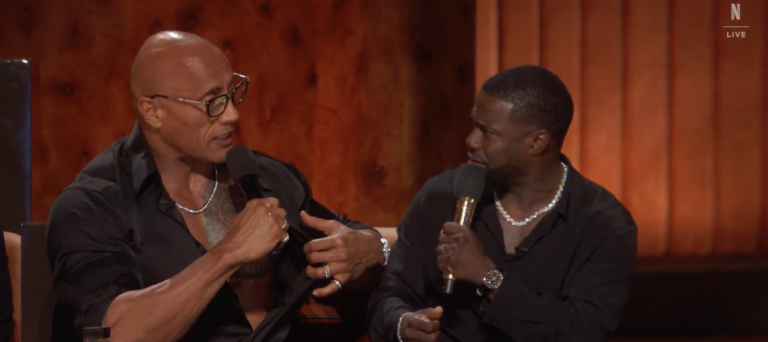 The Rock Wants Kevin Hart To Suck His Tit