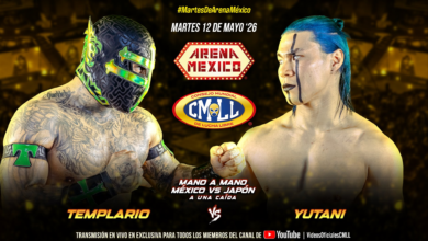 CMLL Martes de Arena Mexico Results (5/12/2026)