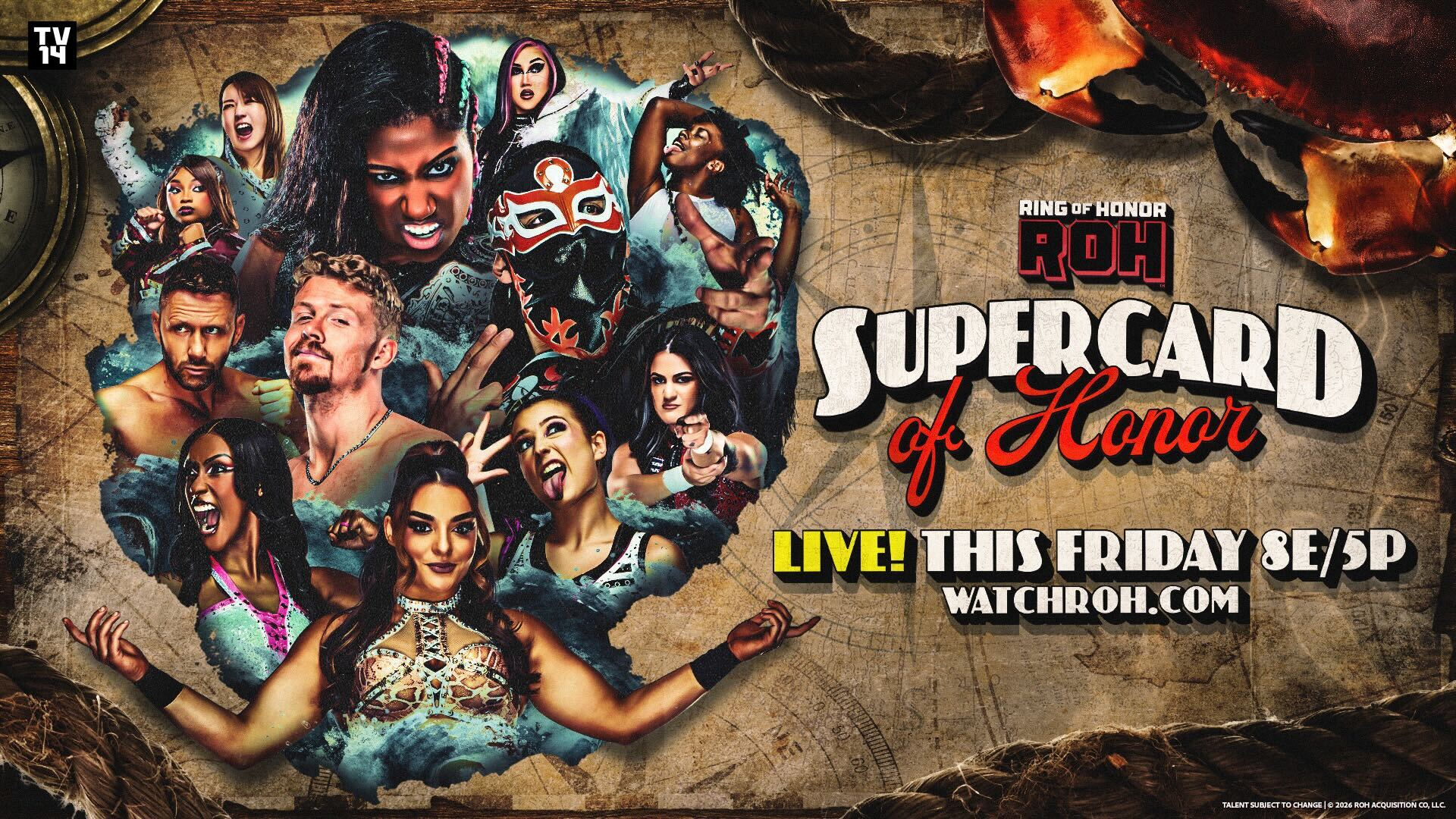ROH Supercard of Honor Results (5/15/2026)