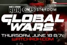 roh cmll stardom global wars, ring of honor cmll stardom global wars, stardom
