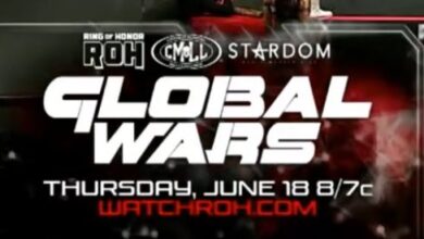 roh cmll stardom global wars, ring of honor cmll stardom global wars, stardom