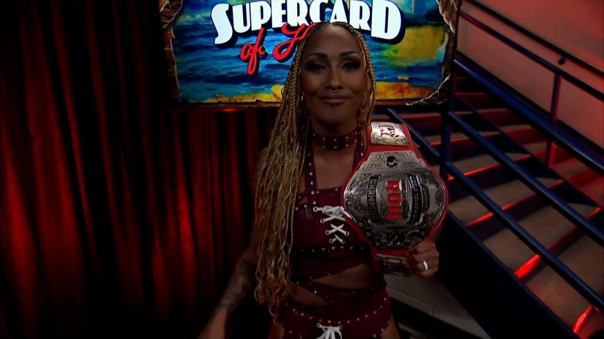 Red Velvet Challenging Willow Nightingale For TBS Championship On 5/16 AEW Collision
