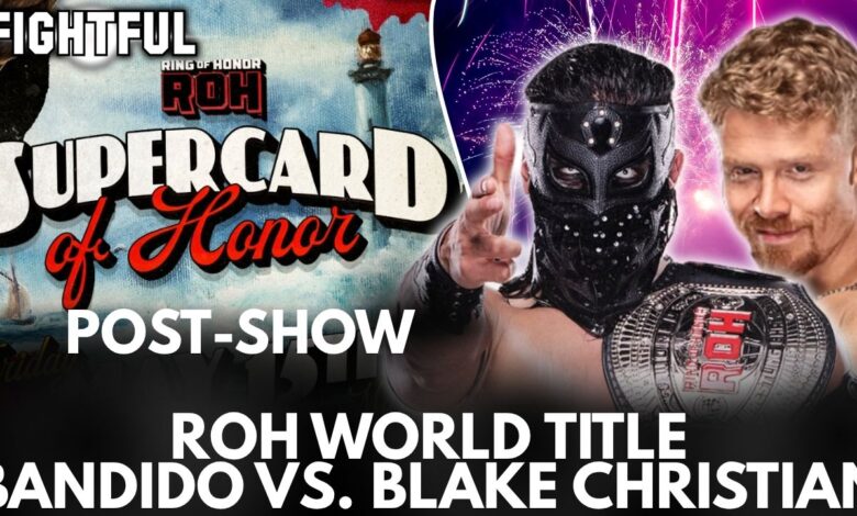ROH Supercard of Honor Post Show