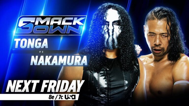 Talla Tonga Vs. Shinsuke Nakamura Set For 5/22 WWE SmackDown