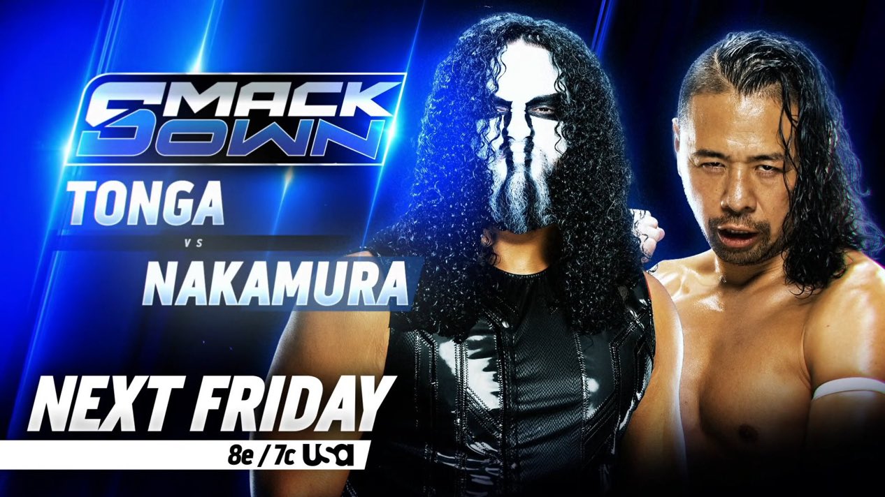 Talla Tonga vs. Shinsuke Nakamura