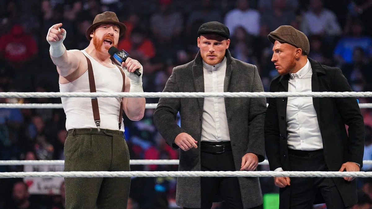 Sheamus, Ridge Holland (Luke Menzies) and Butch