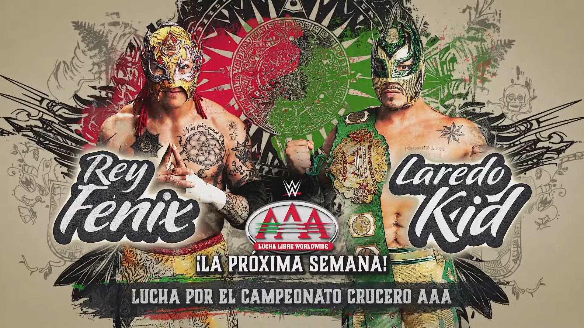 Laredo Kid vs. Rey Fenix For World Cruiserweight Title Set For 5/23 AAA On FOX