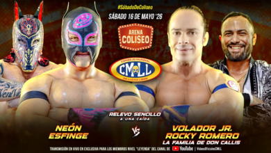 CMLL Sábado De Coliseo Results (5/16/2026)