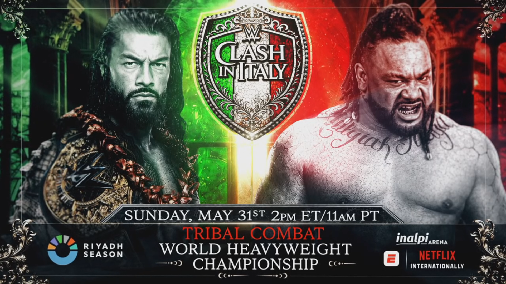 Jacob Fatu Clash In Italy