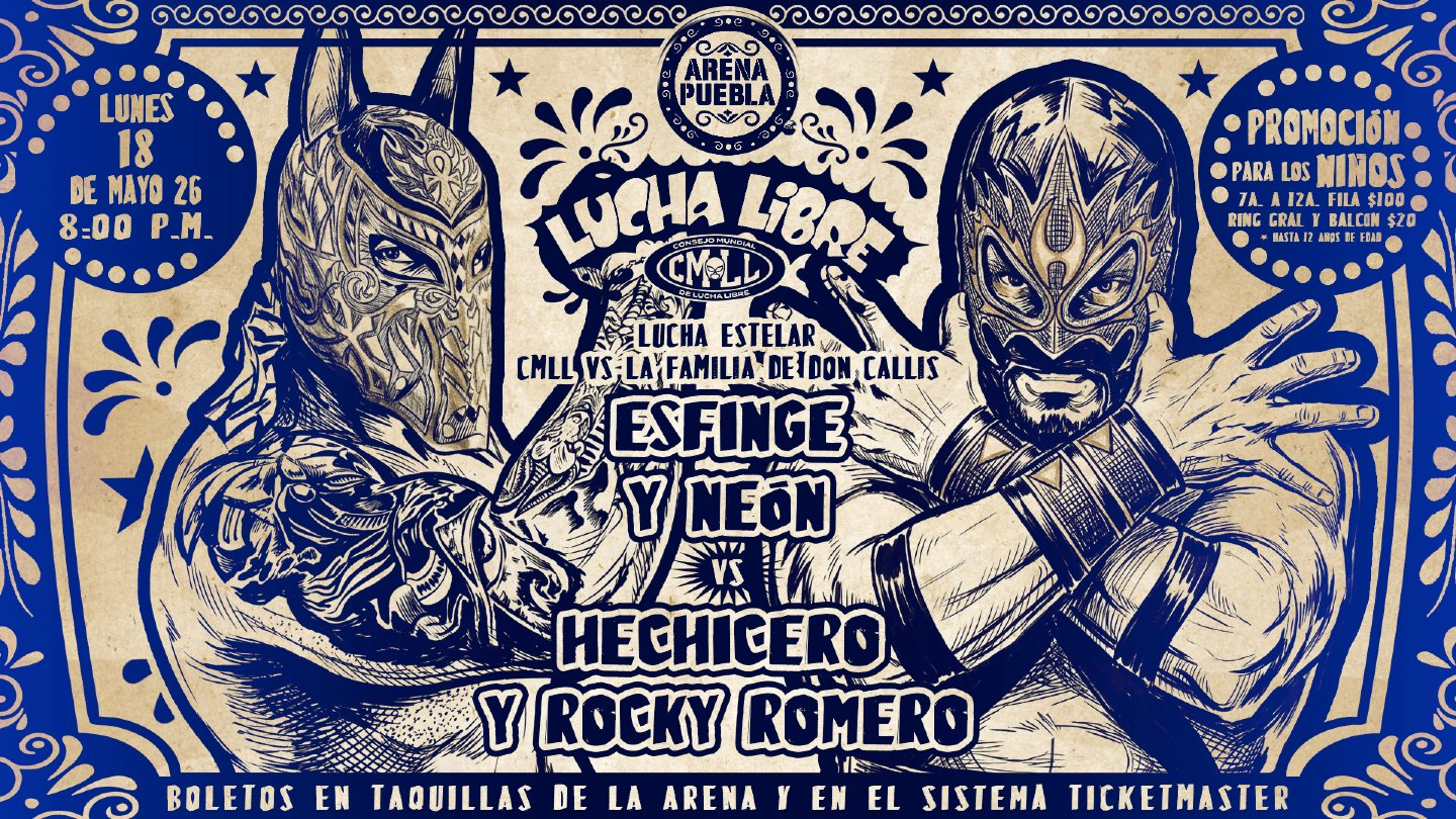 CMLL Lunes Clásico Results (5/18/2026)