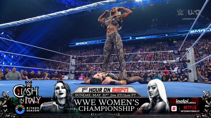 Rhea Ripley Jade Cargill to air on ESPN during the first hour banner