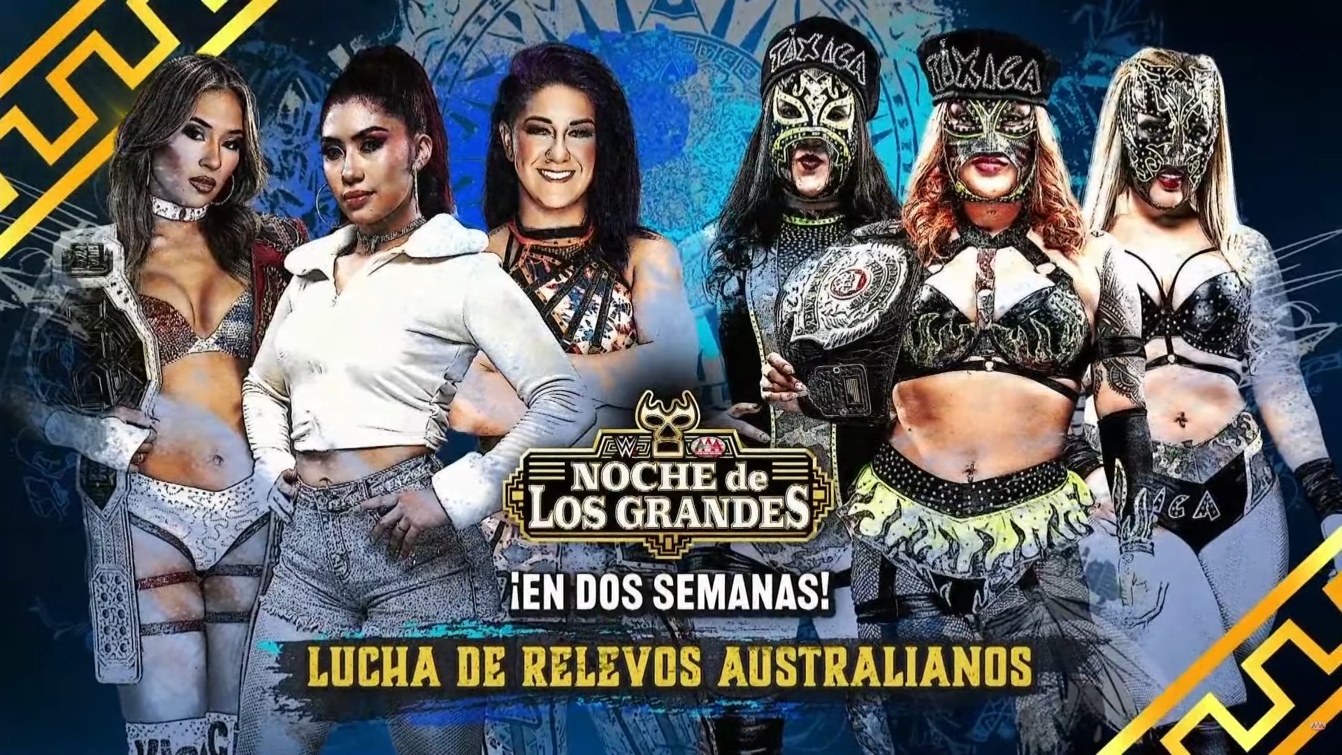 bayley, la catalina, lola vice, las toxicas, maravilla, la hiedra, flammer