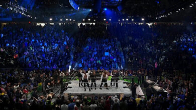 kenny omega, chris jericho, shelton benjamin, matt jackson, hurt syndicate