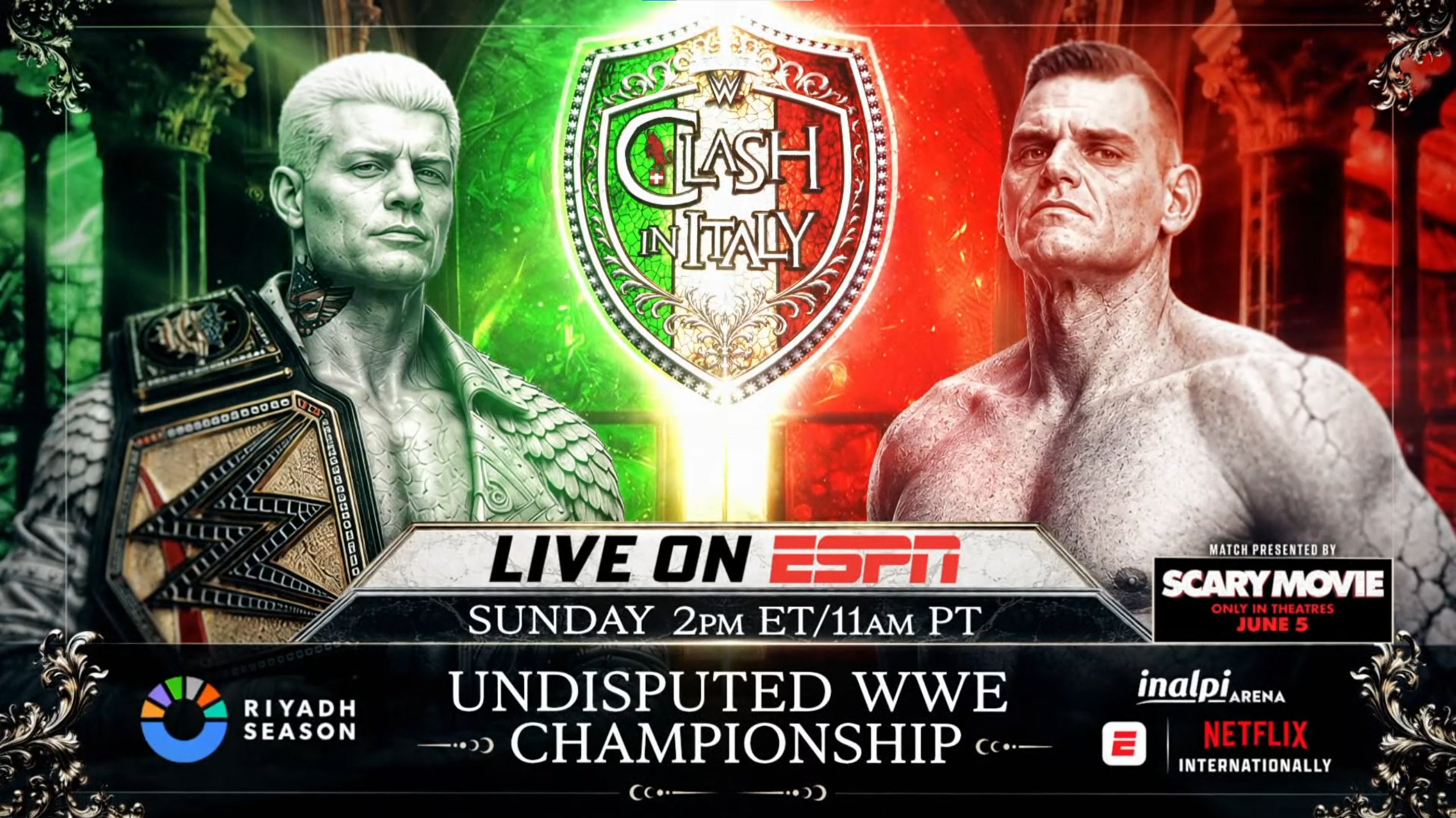 wwe clash in Italy