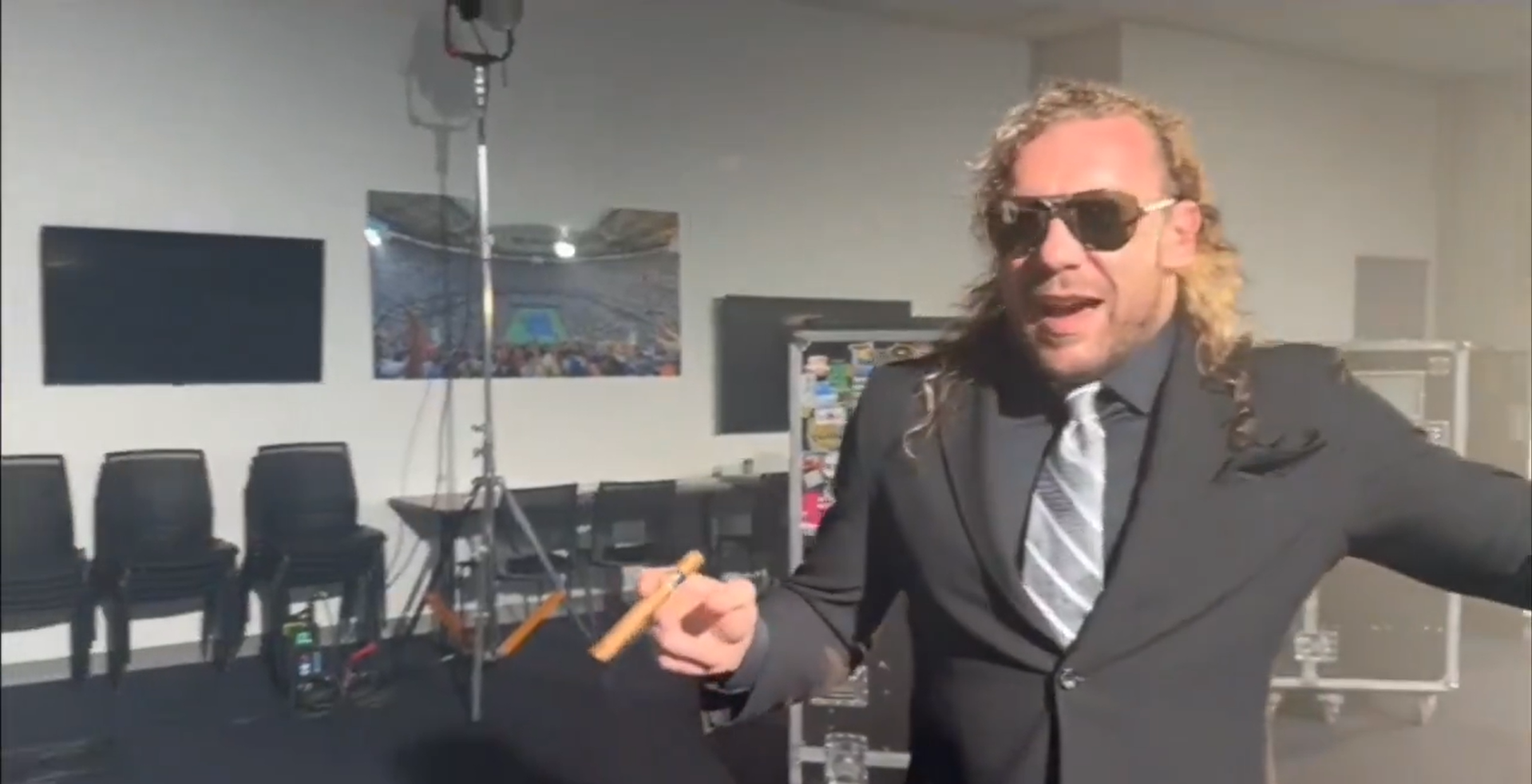 Kenny Omega Says His AEW Double Or Nothing Cigar Tasted Like Tree Sap, Never Smoked Before In His Life
