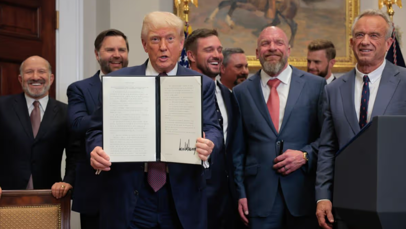 donald trump, triple h, paul levesque, jd vance, robert f. kennedy jr. rfk jr.