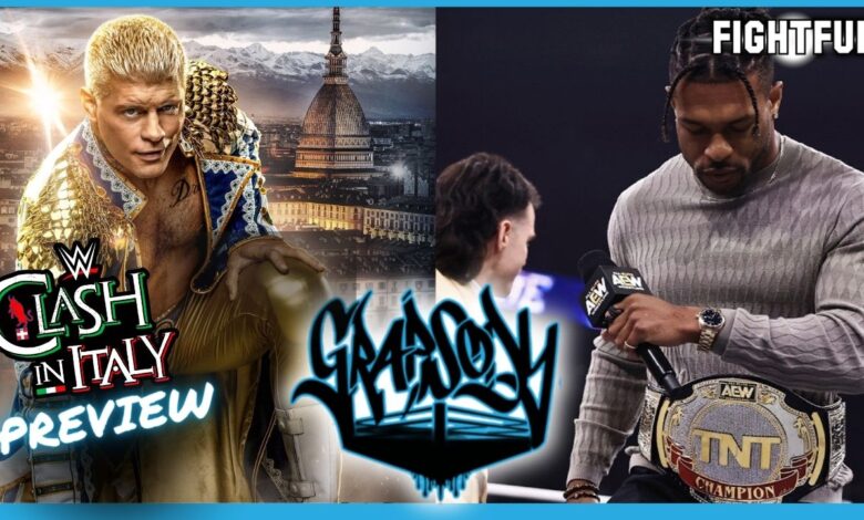 WWE Clash in Italy Preview, AEW DoN Aftermath!