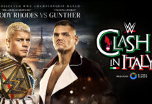Clash in Italy Cody Rhodes vs Gunther