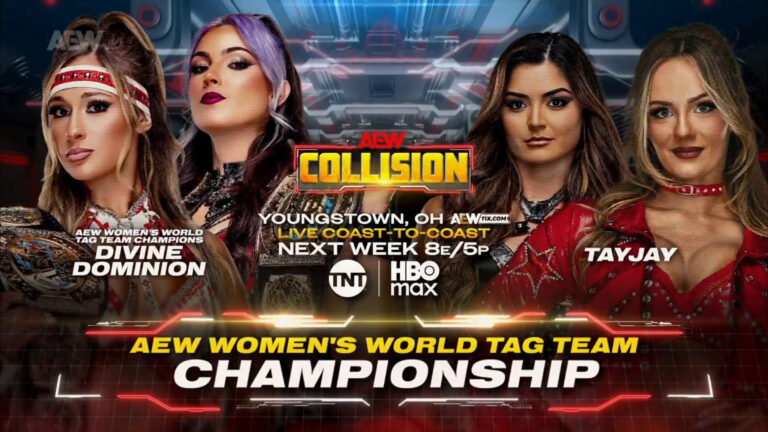 AEW Women’s World Tag Titles Match, Persephone Vs. Hazuki Set For 6/6 AEW Collision