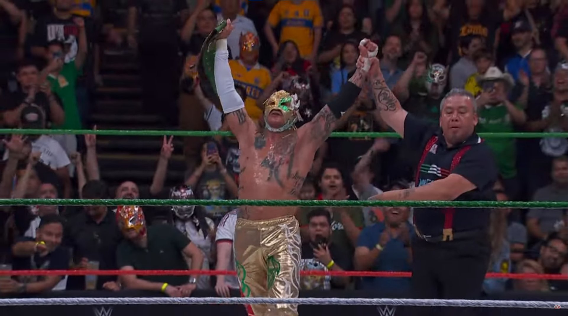 Rey Fenix Ends Laredo Kid’s AAA World Cruiserweight Title Reign At Noches de Los Grandes