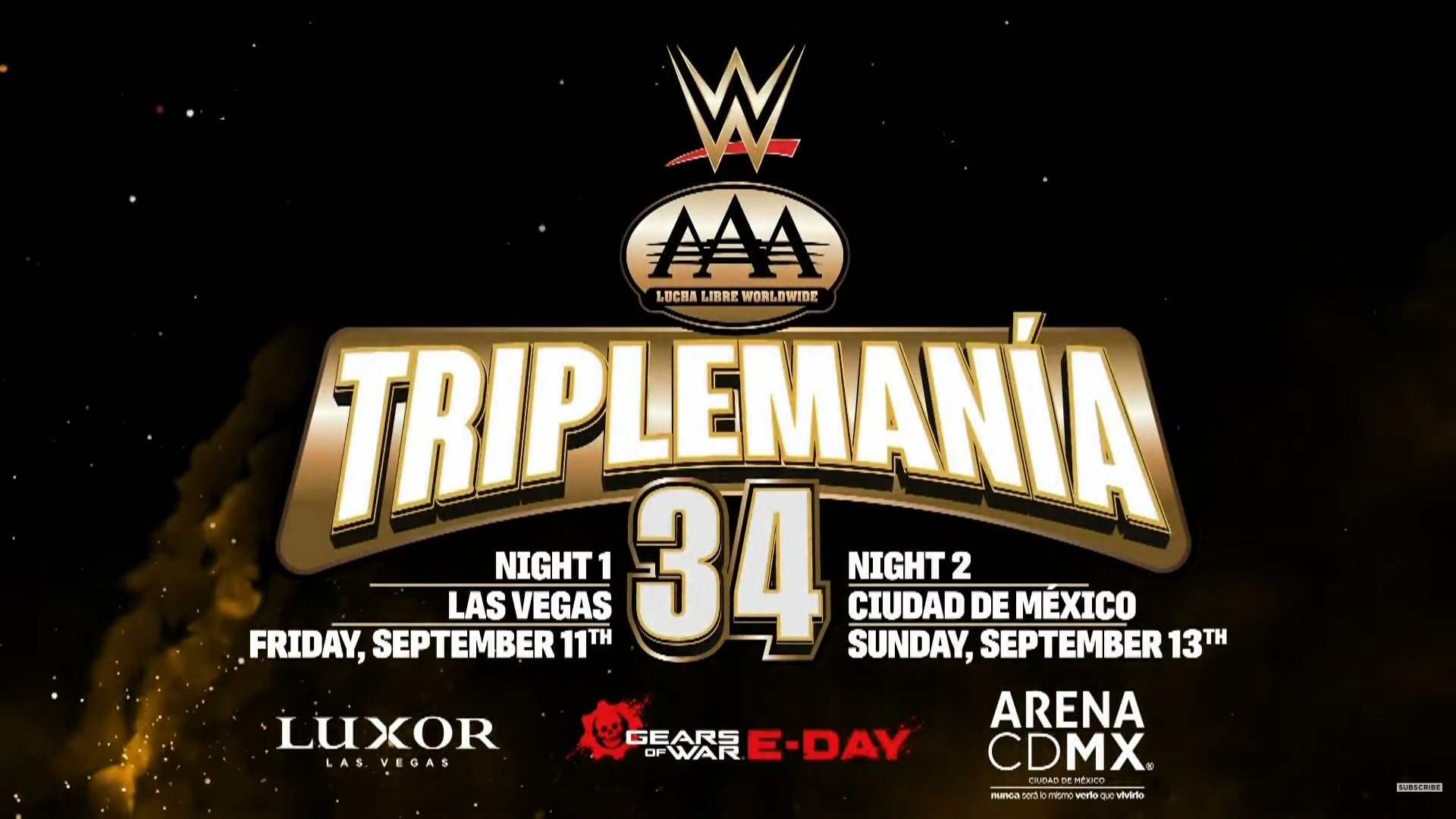 AAA TripleMania Was Initially Planned As A One Night Event