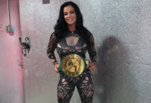 Candice Michelle as WWE 24/7 Champion