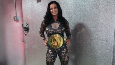 Candice Michelle as WWE 24/7 Champion