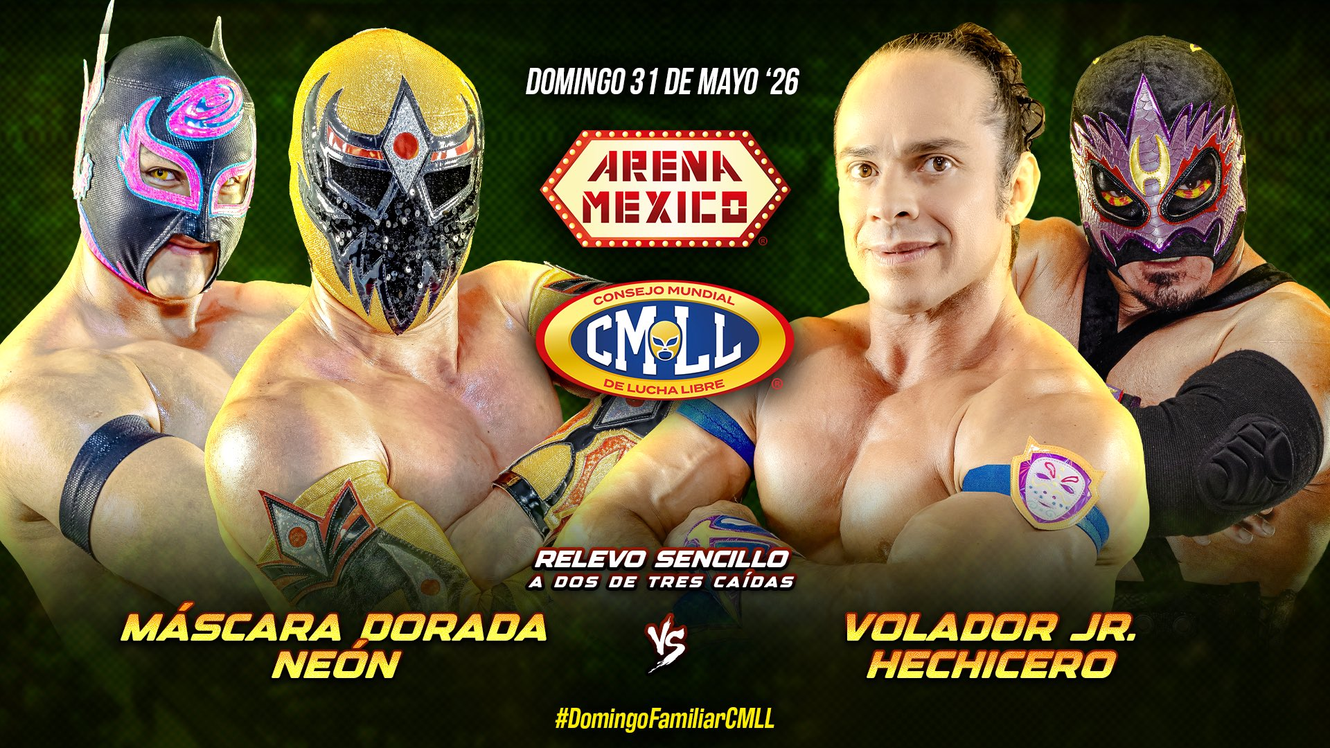 CMLL Domingo Familiar Results (5/31/2026)