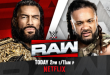 WWE Raw Results (6/1/2026)
