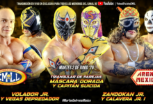 CMLL Martes de Arena Mexico Results (6/2/2026)