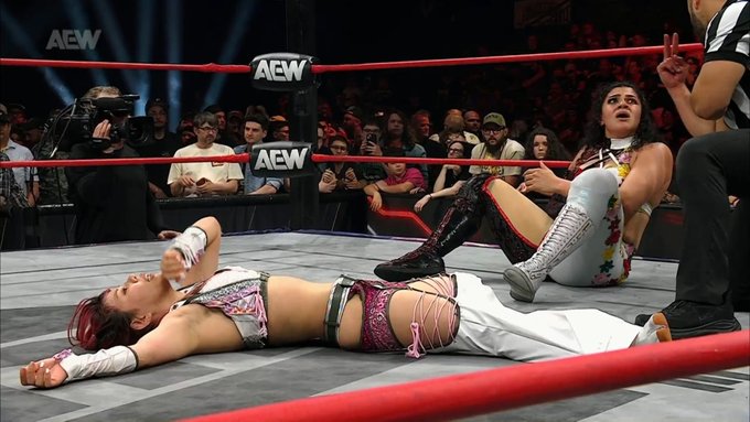 Hazuki, Persephone, AEW Collision