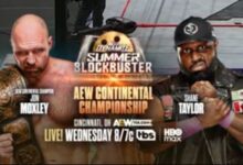 Jon Moxley, Shane Taylor, AEW Dynamite Summer Blockbuster