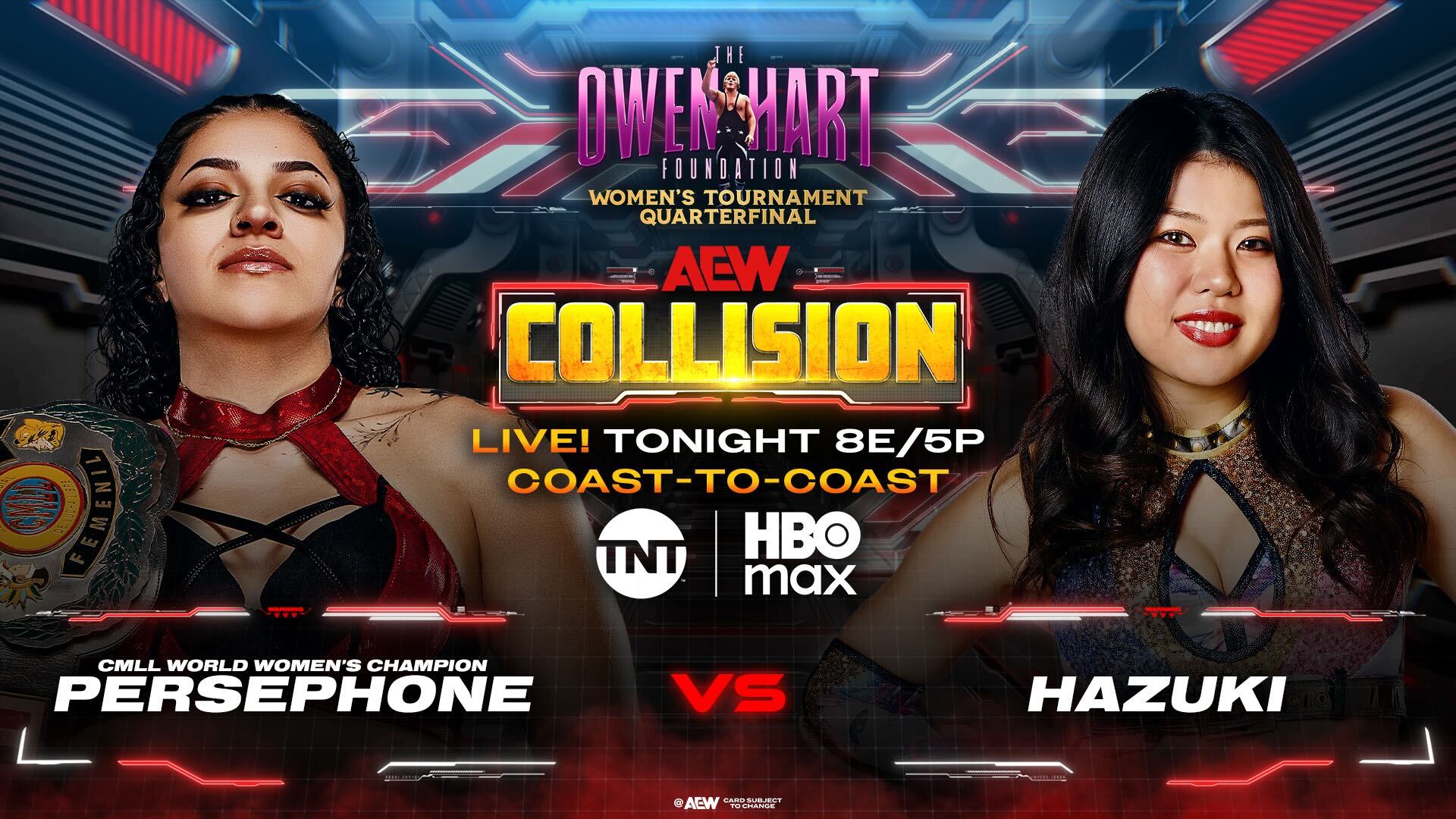 AEW Collision Results (6/6/2026): Persephone vs. Hazuki, Divine Dominion vs. TayJay, More