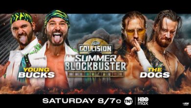 Young Bucks, The Dogs, AEW Collision Summer Blockbuster