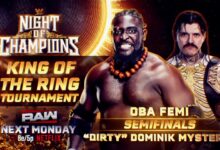 Oba Femi Dominik Mysterio WWE Raw