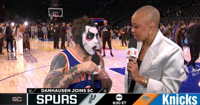 Danhausen Attends Game 3 Of The NBA Finals