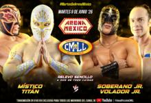CMLL Martes de Arena Mexico Results (6/10/2026)