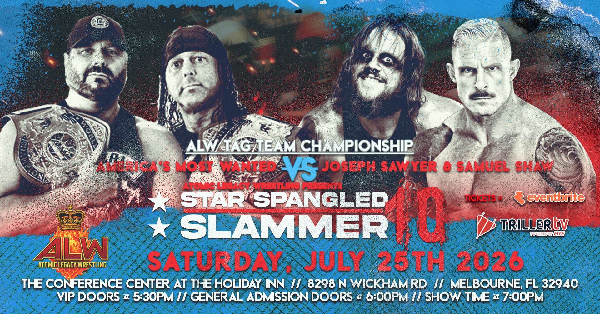 joe gacy, joseph sawyer, dexter lumis, samuel shaw, america's most wanted, wildcat chris harris, james storm