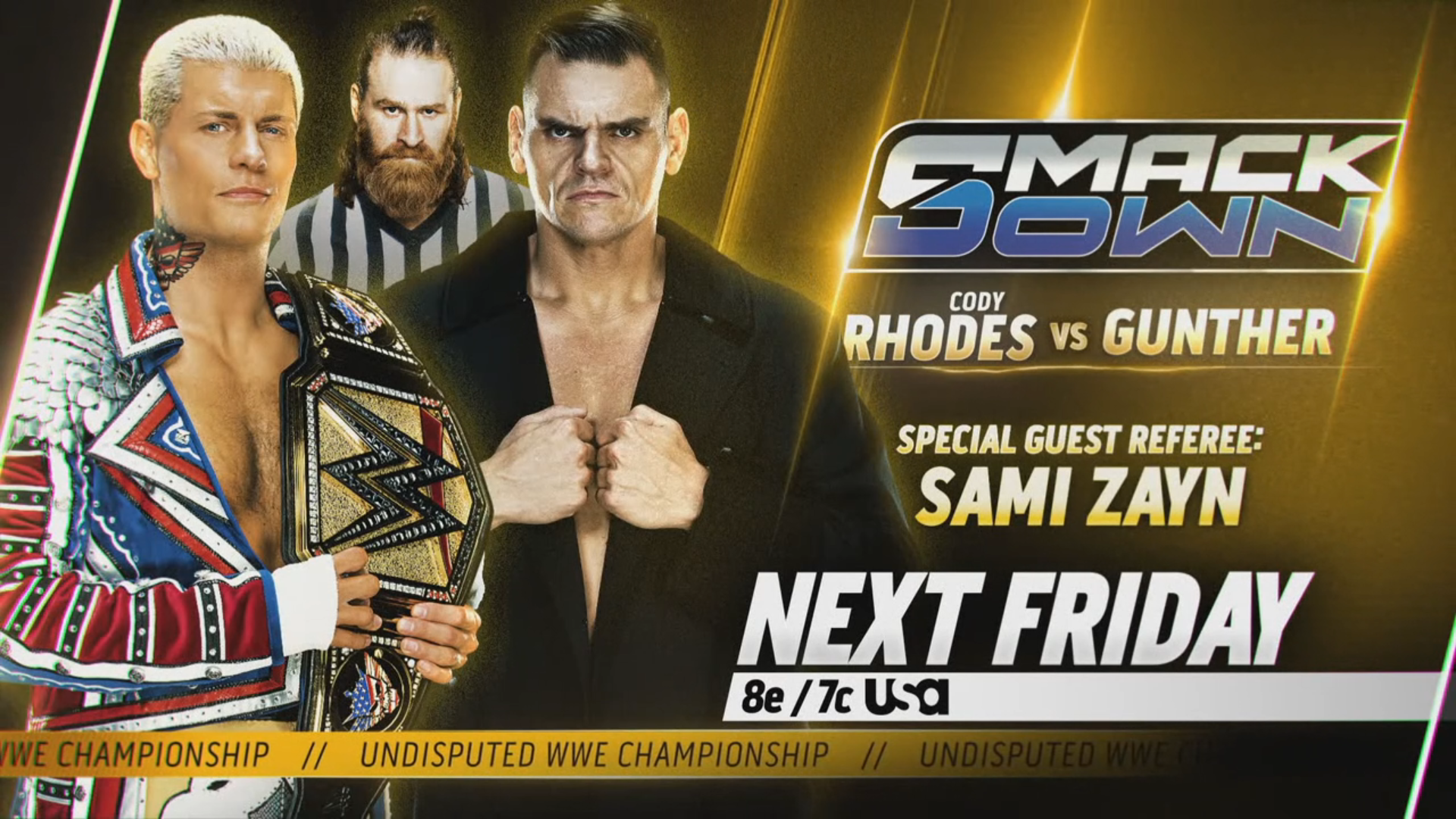 Cody Rhodes Vs. Gunther WWE Championship Rematch, Queen Of The Ring Semifinals, More Added To 6/19 WWE SmackDown