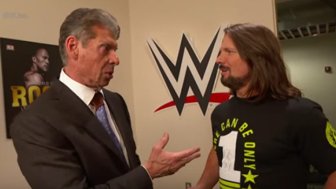 Vince McMahon, AJ Styles