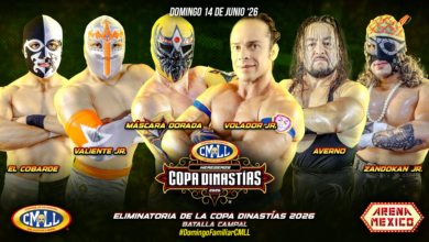 CMLL Domingo Familiar Results (6/7/2026)