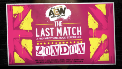 aew last match
