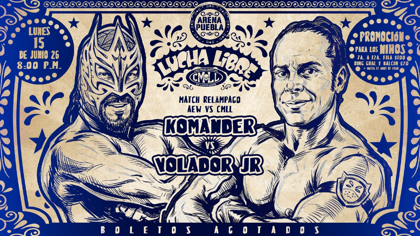 CMLL Lunes Clásico Results (6/15/2026)