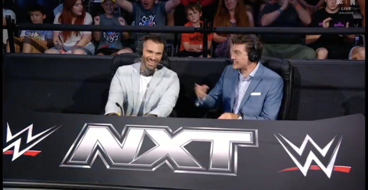 Corey Graves Fills In For Booker T On Commentary On 6/16 WWE NXT