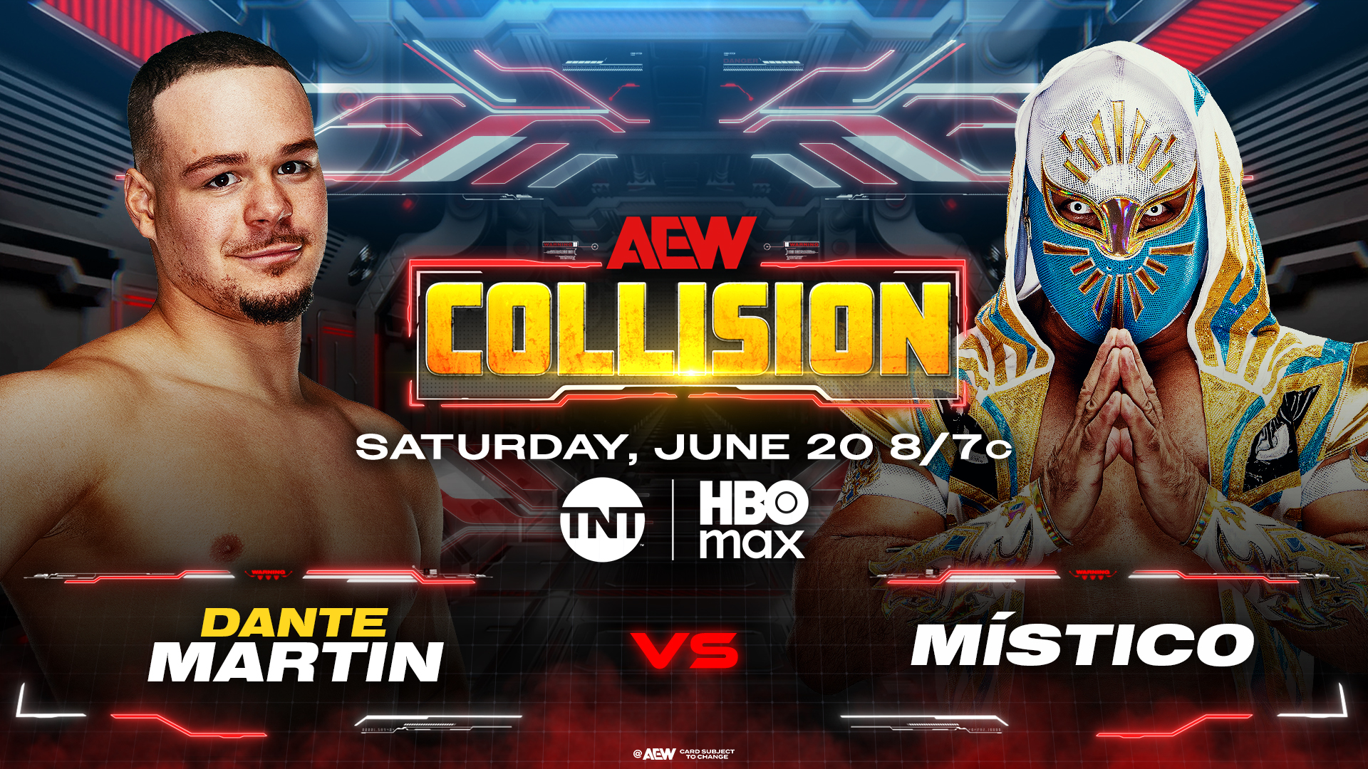 Mistico, Hurt Syndicate, PAC To Compete On 6/20 AEW Collision