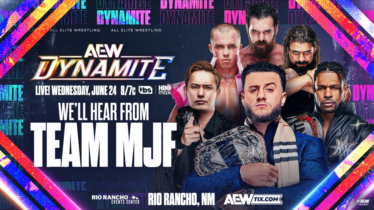 Team MJF And Team Briscoe To Speak On 6/24 AEW Dynamite