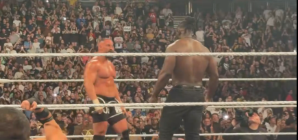 Oba Femi And Bron Breakker Face Off After WWE Raw