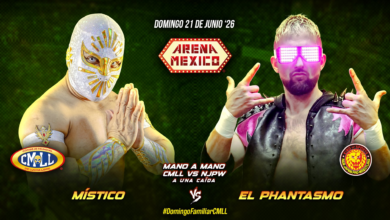CMLL Domingo Familiar Results (6/21/2026)