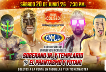 CMLL Sábado De Coliseo Results (6/20/2026)