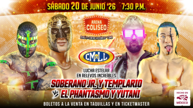 CMLL Sábado De Coliseo Results (6/20/2026)